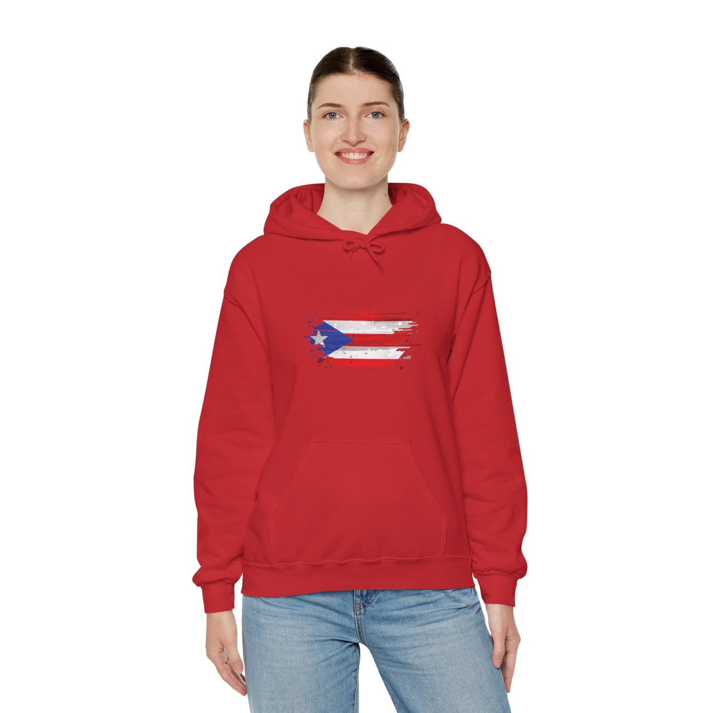 Puerto Rico Flag - Unisex Heavy Blend Hooded Sweatshirt