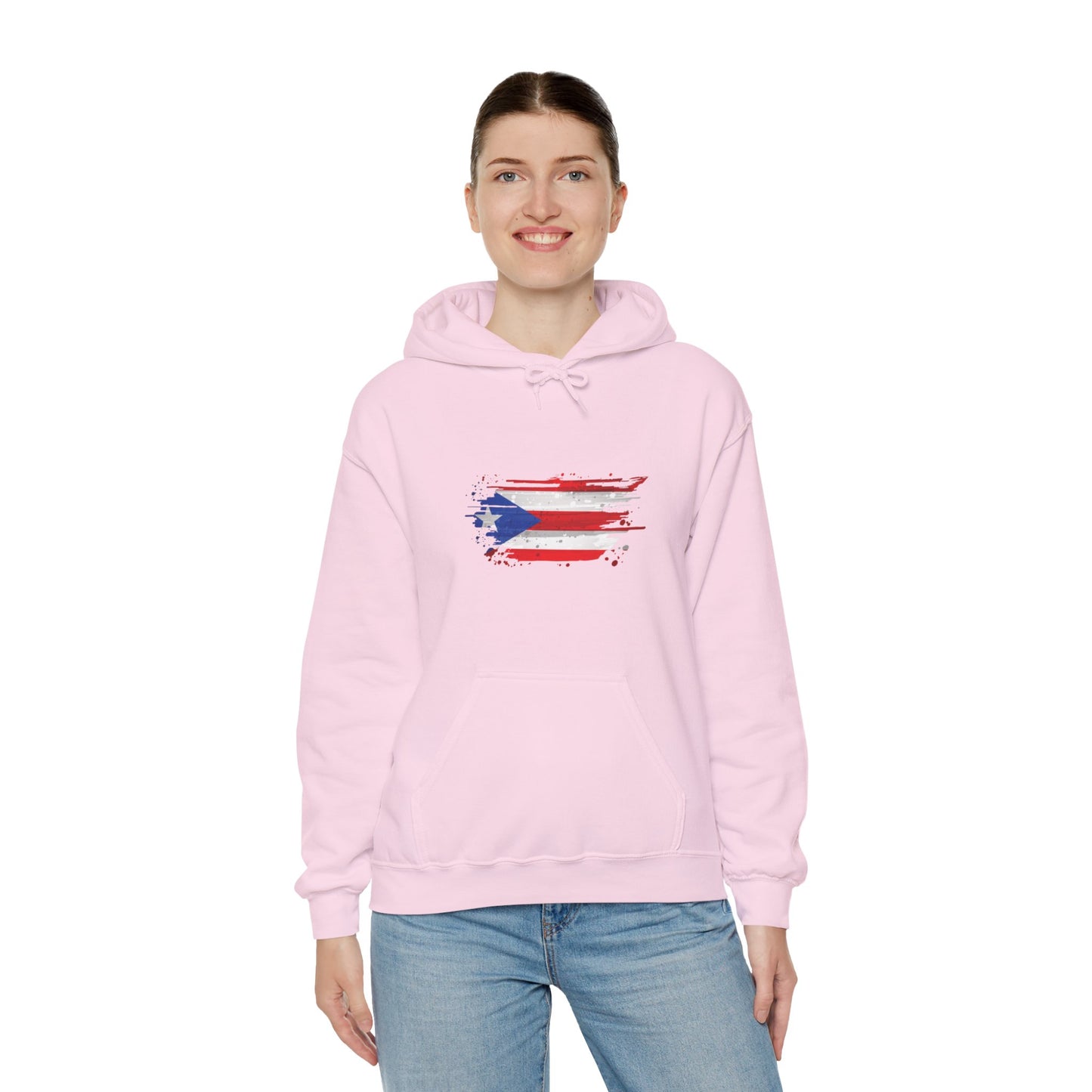 Puerto Rico Flag - Unisex Heavy Blend Hooded Sweatshirt