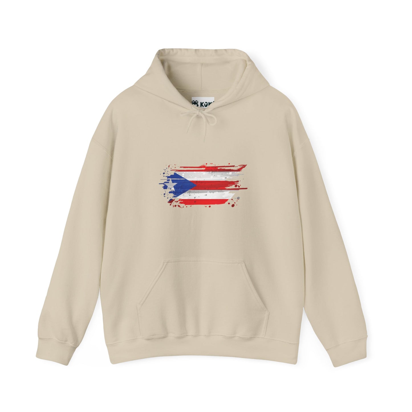 Puerto Rico Flag - Unisex Heavy Blend Hooded Sweatshirt