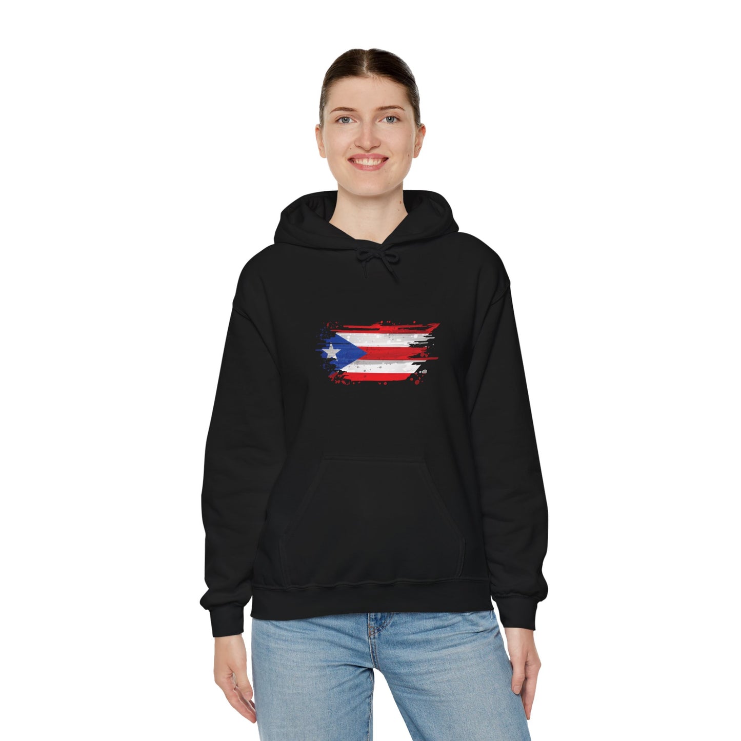 Puerto Rico Flag - Unisex Heavy Blend Hooded Sweatshirt