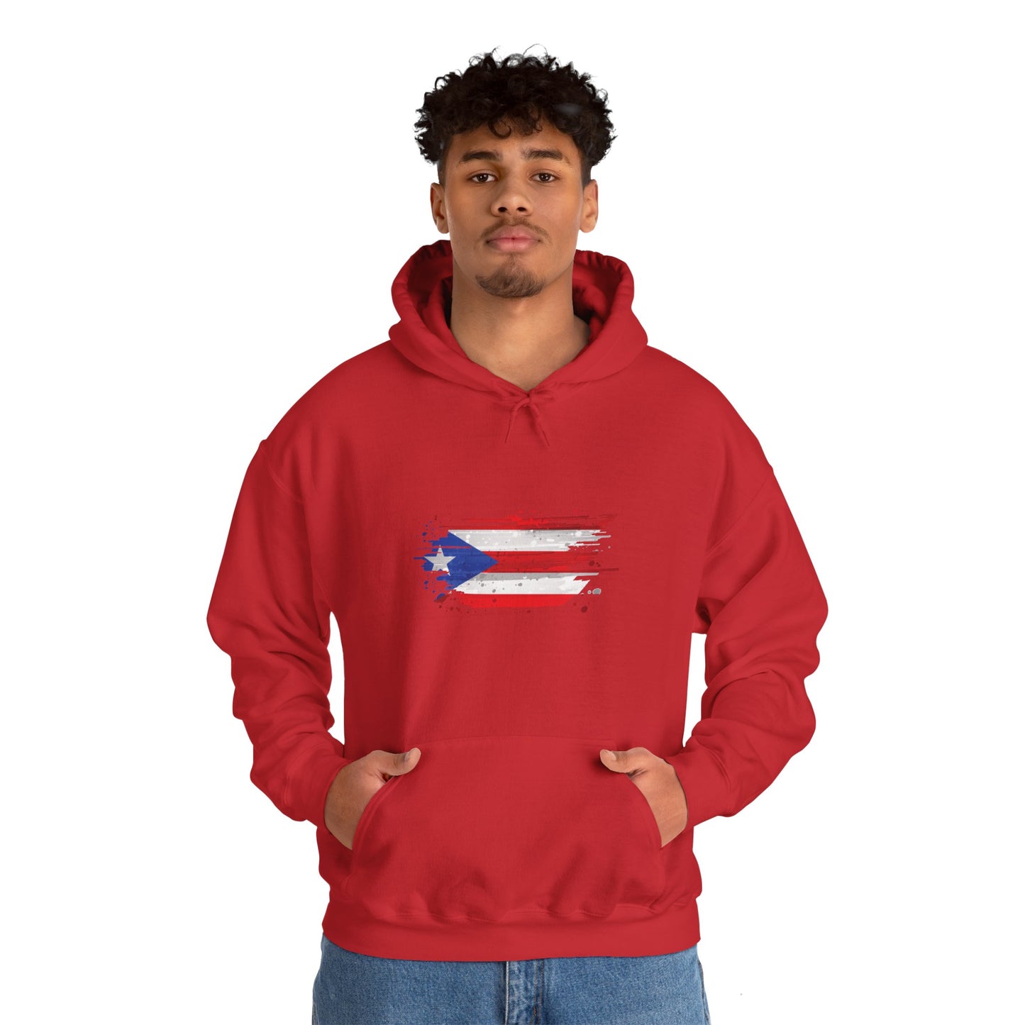 Puerto Rico Flag - Unisex Heavy Blend Hooded Sweatshirt