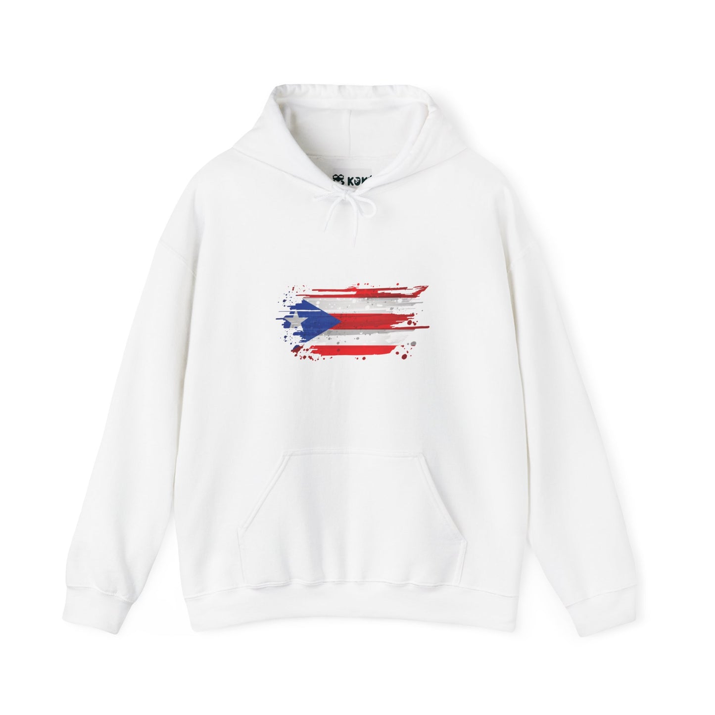 Puerto Rico Flag - Unisex Heavy Blend Hooded Sweatshirt