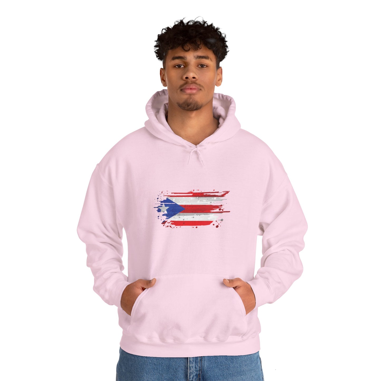 Puerto Rico Flag - Unisex Heavy Blend Hooded Sweatshirt