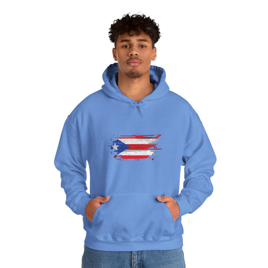 Puerto Rico Flag - Unisex Heavy Blend Hooded Sweatshirt